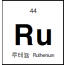 Ruthenium (Ru) Sputtering Target